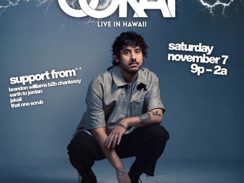 Ookay, Brandon Williams b2b Chanteezy, Earth to Jordan, Jakaii, That One Scrub — SKY Waikiki · Sat Nov 7