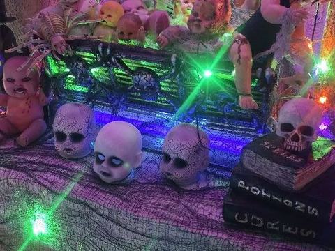 Spooky Nightcamp For Our Skeletons And Friends