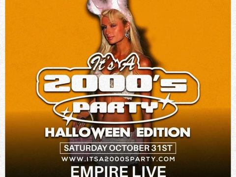 It's A 2000's (Halloween) Party - Albany — Empire Live · Sat Oct 31