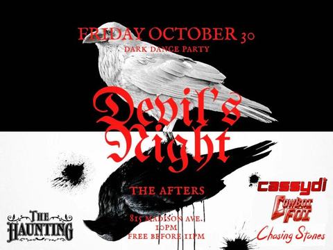 Devil's Night - A Devilish After Party: Cassydi, Chasing Stones, Cowboi Foi — Galaxie Covington · Fri Oct 30