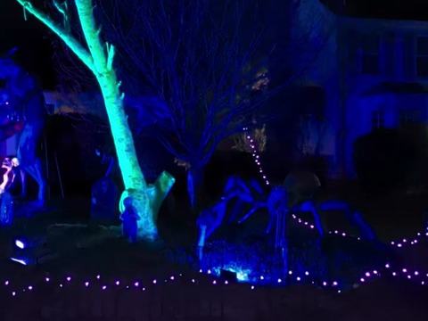 1449 Round Hill Drive Halloween House