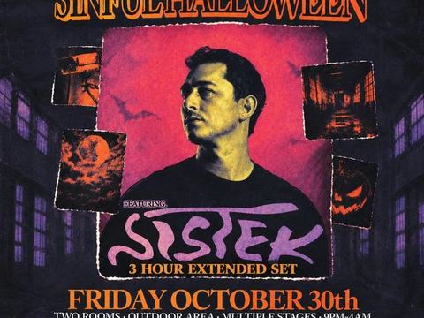 Sinful Halloween: Sistek — The 1896 Studios & Stages · Fri Oct 30