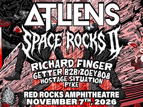 ATLiens, Richard Finger, Getter, Zoey808, Hostage Situation, PYKE — Red Rocks Amphitheatre · Sat Nov 7