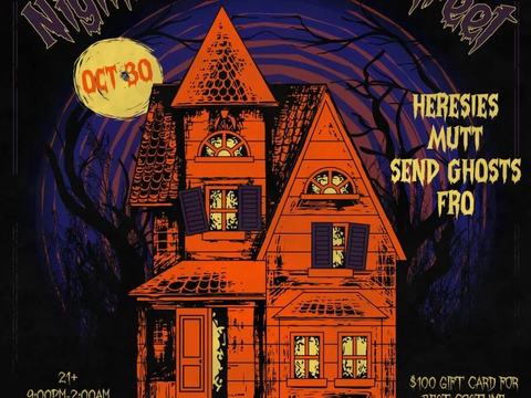 Nightmare On Bass Street W/ HERESIES: Heresies, Mutt, Send Ghosts, Frø — ReUnion Underground · Fri Oct 30