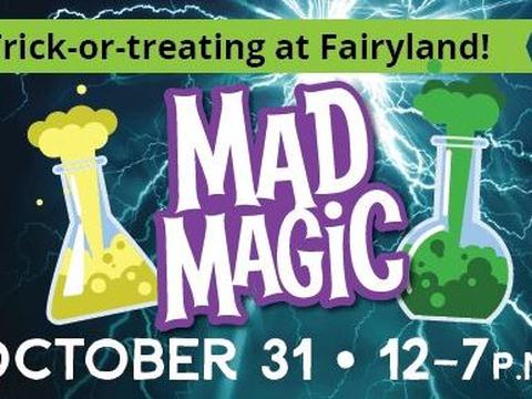 Mad Magic! (Halloween Jam) — Children's Fairyland, Oakland · Sat Oct 31 · 12–7pm · $25