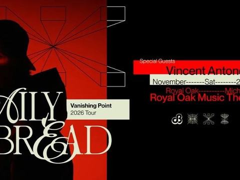 Daily Bread, Vincent Antone, zoska — Royal Oak Theatre · Sat Nov 21