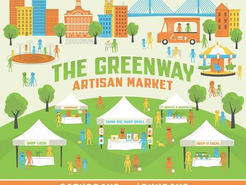 Greenway Artisan Market — Rose Kennedy Greenway, Boston, MA · Sat, Oct 24 & Sat, Oct 31 · 11:00 AM–5:00 PM · Free