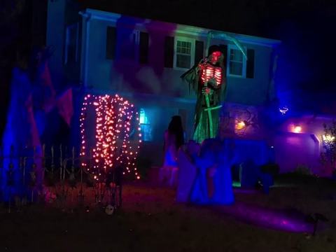 577 Allens Mill Road Halloween House
