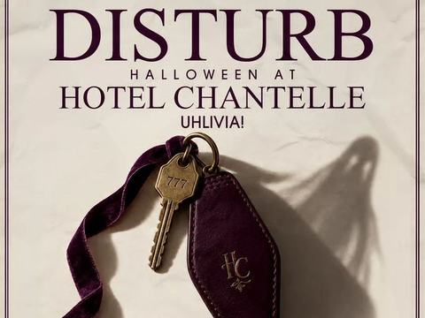 Do Not Disturb — Hotel Chantelle · Fri Oct 30 · 10pm