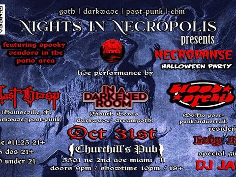 Nights in Necropolis Presents — Churchill's Pub · Sat Oct 31