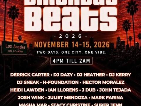 Sneak's Birthday Beats — 2341 East Olympic Boulevard · Sat Nov 14–15