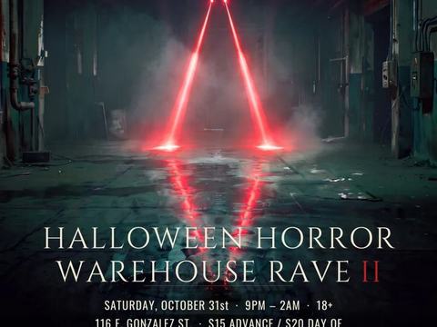 HALLOWEEN HORROR WAREHOUSE RAVE 2 — Court Of Deluna · Sat Oct 31