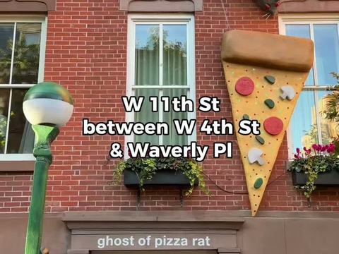 Ghost of Pizza Rat — West Village