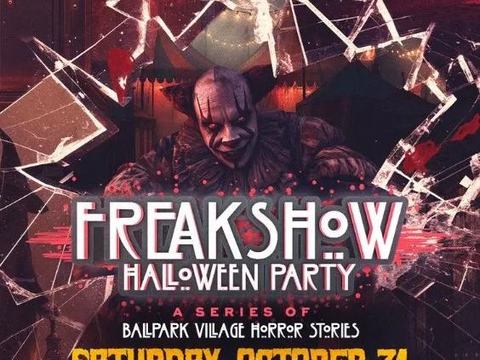 Freakshow Halloween Party: Ahmad The Prophet, Lunar Riot, Shawn Bonds — Ballpark Village · Sat Oct 31