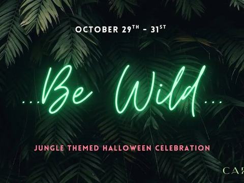 Halloween 2026 - Be Wild — Carbon · Sat Oct 31