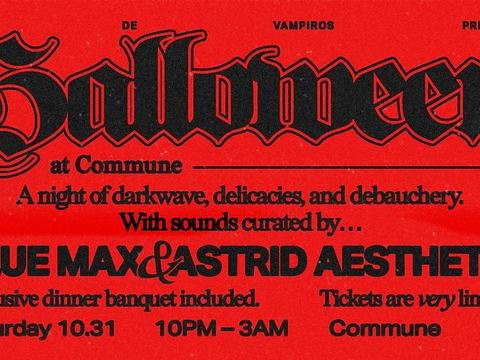 Club de Vampiros Presents... Halloween — Commune Avondale Estates · Sat Oct 31