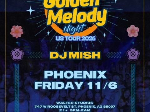 Taiwan Golden Melody Night: DJ Mish — Walter Studios · Fri Nov 6