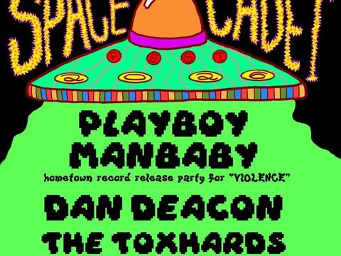 Playboy Manbaby, The Toxhards, Dan Deacon — Walter Studios · Sat Nov 7