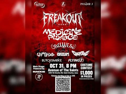 Medicine Place — Avenue of the Saints Amphitheater · Sat Oct 31