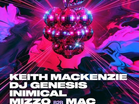 Keith MacKenzie, DJ Genesis, Mizzo, MAC, Inimical — Cue (at Blackbox) · Sat Nov 28