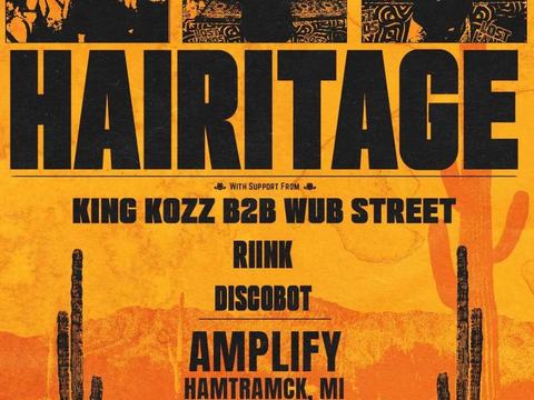 Hairitage, King Kozz b2b Wubstreet, Riink, DISCOBOT — Amplify · Fri Nov 20