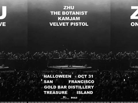 On The Move: ZHU — Gold Bar Whiskey Distillery Tasting Room · Sat Oct 31