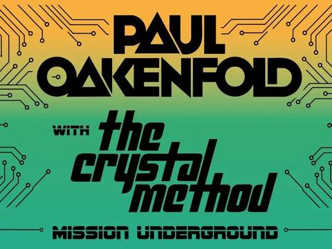 Paul Oakenfold, The Crystal Method — Ozark Music Hall · Thu Nov 12