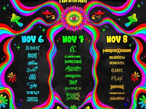 DAISY AFTER DARK — Space Orlando · Sat Nov 7