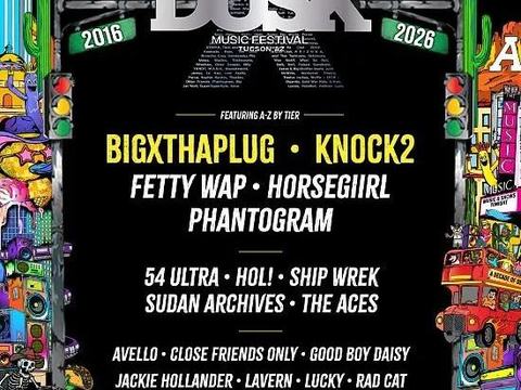 DUSK Music Festival — Jácome Plaza · Fri Nov 13–14