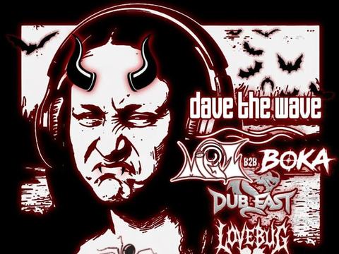 Bass Collective - Nightmare On BASS Street: Dave The Wave, Migzbr, Boka, DubEast, LoveBug — Middle East · Wed Oct 28