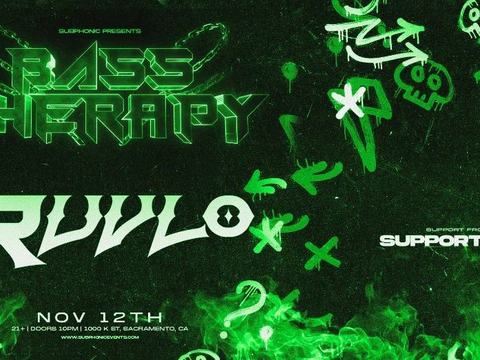 Bass Therapy: Ruvlo — Social Nightclub · Thu Nov 12