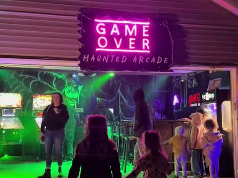 Game Over Haunted Arcade