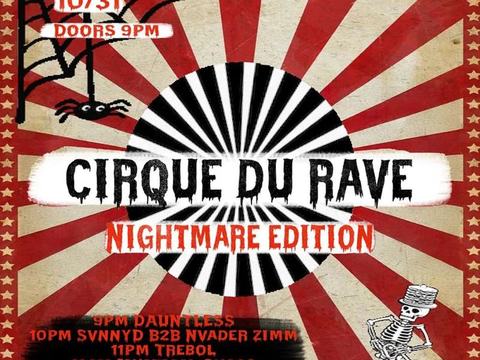 Cirque Du Rave — Kenny's Westside Pub · Sat Oct 31