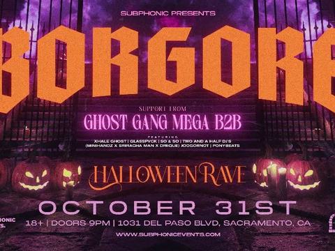 House of Horrors Halloween: Borgore — The Rink Studios · Sat Oct 31