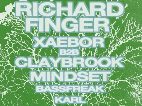 System Error: Richard Finger, XaeboR, Claybrook, Bassfreak — The Vermont Hollywood · Fri Nov 6