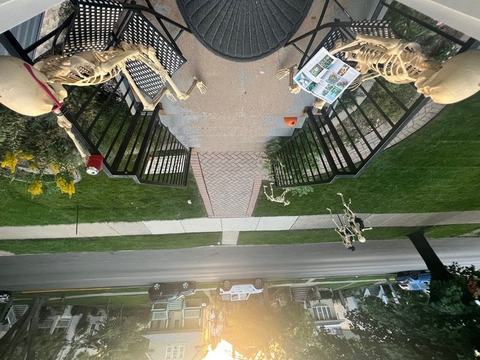 skeletons of Oak Park Ave