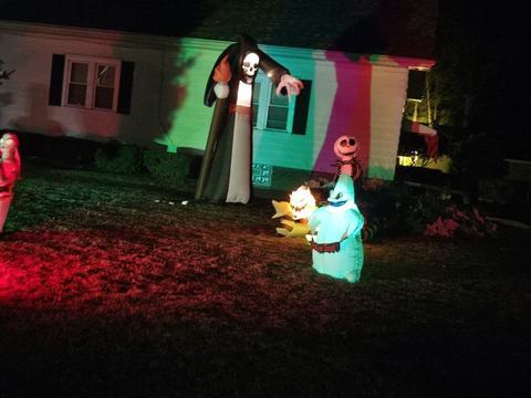 The Meyer Family Haunted Yard