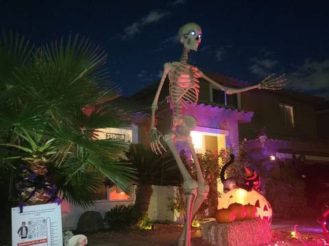 Spooky Skeleton of Las Vegas