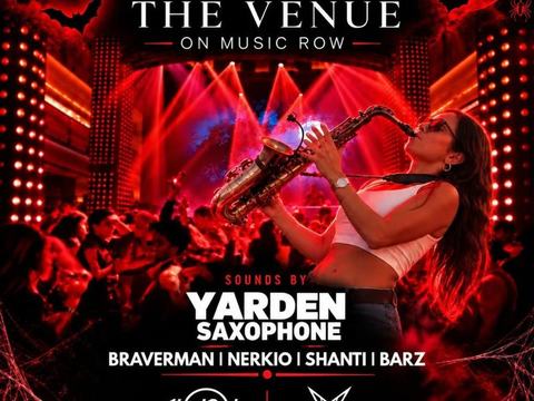 The Annual Challaween Party: Yarden Saxophone, BRAVERMAN, Nerkio — The Venue On Music Row · Sat Oct 31