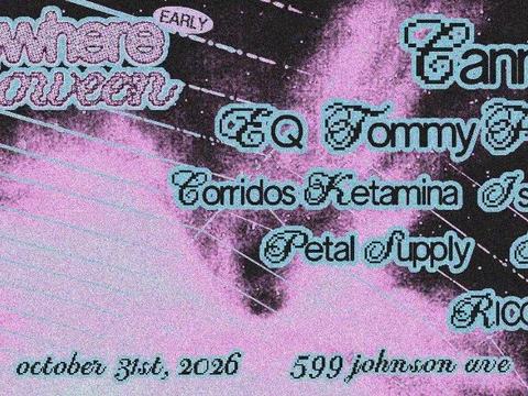 Elsewhere Halloween: Cannelle, EQ, Tommy Fleece, Corridos Ketamina — Elsewhere Hall · Sat Oct 31