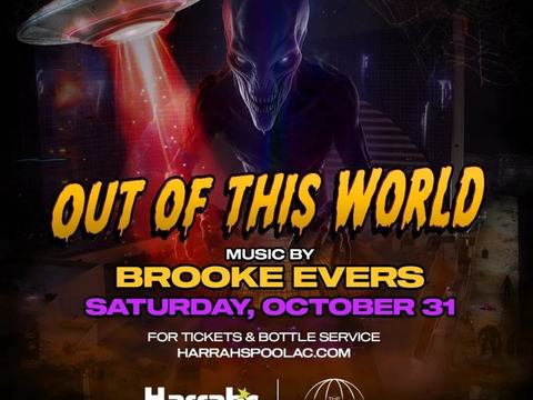 OUT OF THIS WORLD - Halloween Night with Brooke Evers: Brooke Evers — The Pool After Dark · Sat Oct 31