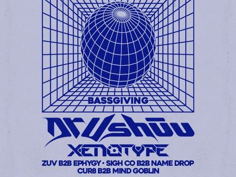 Dr. Ushūu, Xenotype, Zuv b2b Ephygy, Sigh Company b2b NAME DROP, CUR8 b2b Mind Goblin — Sly Grog Lounge · Fri Nov 27