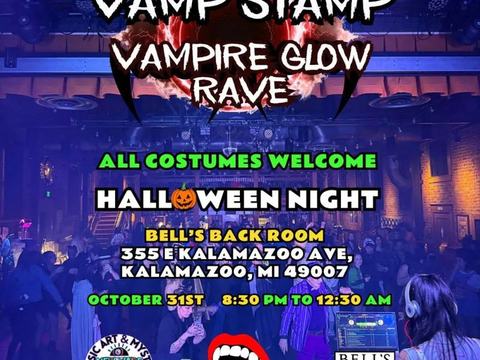 Vamp Stamp - Vampire Glow Rave — Bell's Eccentric Cafe · Sat Oct 31