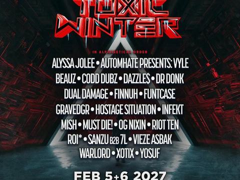 Toxic Winter — The Midway · Fri Feb 5–6