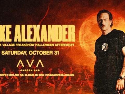 Luke Alexander — AVA Garden Bar / Club AVA · Sat Oct 31