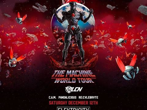 RIOT, VLCN, C.A.M, Pandalicious, RE:CVLEBRVTE — Elektricity · Sat Dec 12
