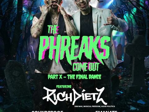 Rich DietZ, NEM, Emanate, T4OH, Rob The House, Amanda Widjaja, Nahuel Cuellas, Parker Pharris — Club 6 · Sat Oct 31