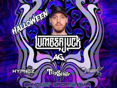 LUMBERJVCK, AG — Sandlot Sports Bar · Sat Oct 31