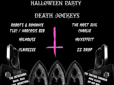 El Gotica: The Most Evil Charlie, ZZ Drop, TLEC b2b Narcosis, Milhouse, The Torture Chamber + more — Boo Cat Club · Sat