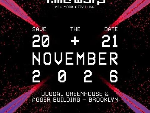 Time Warp NYC — Duggal Greenhouse · Fri Nov 20–21